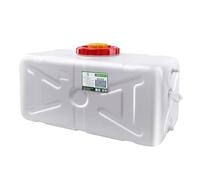 JIESOO Water Tank White Capacity Plastic Water Bucket 70L 45L 100L 25L 150L Strong Sealing Leakage Handle Design Easy Transport(150L)
