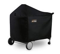 Jiesuo 7152 Grill Cover for Weber Performer Deluxe Charcoal: Heavy Duty Waterproof 22 Inch BBQ Cover for Weber Performer Charcoal Grills