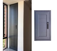 Jievmrs Grey Air Duct Access Panel for Drywall, Lockable Plumbing Access Door HVAC Hidden Door, Attic Access Hatch Laundry Chute Serving Wall Panel Cover(45x55cm(18x22in))