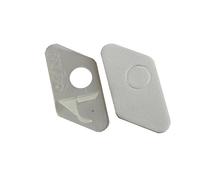 JIEXI HWYP Left Hand Plastic Recurve Bow Arrow Rest Archery Rests Pack of 12 (white)