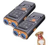 Jiexily Dog Bark Deterrent Devices Guard, 2025 New Anti Barking Device for Dogs Barking Silencer with LED Flashlight & HD Display, Stop Barking Your or Neighbors Dog (2 Pcs)