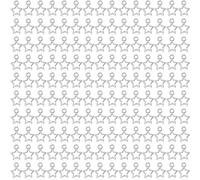 JIEYAO 150 Pcs Silver Star Charms, Hollow Mini Star Dangle Charm Metal Pendant Charms for DIY Jewelry Making Bracelet Necklace Earring Keychain Craft Accessories