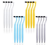 JIEYAO 16PCS Tartar Remover Tooth Stain Eraser, Teeth Tartar Remover Professional Tooth Stain Eraser, Teeth Polishing/Cleaning Kit Removes Plaque & Impurities Oral Hygiene Care Tool