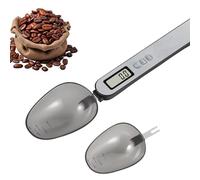 JIEYUCHU Electronic Measuring Spoon, Kitchen Digital Spoon Scale 0.1g to 500g Precision with LCD Display Scale, Removable Washable Mini Kitchen Scales for Baking Seasoning Flour Loose Tea