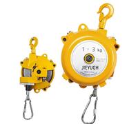 JIEYUGH Heavy Duty Retractable Spring Tool Balancer,Hanging Retractable Tool Spring Balancer, Balancer Retractor with 1.5 m Wire Rope Hanging Holding Equipment(EW-3)