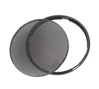 JIEYUZYUO 1/2/3/4/5/6 inch Black Car Speaker Grill Mesh Round Horn Protective Cover Circle Enclosure Net DIY Decorative/B