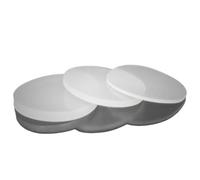 JIEYUZYUO 1/2/5Pcs Nature White Solid Round Silicvmq,Rubber Sheet Seal Gaskets Pad Dia 10-70Mm,Thick 0.5-8Mm/6Mm/65Mm (1Pc)