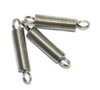 JIEYUZYUO 10 Pcs Extended Compressed Spring, Dual Hook Small Expansion Tension Spring，Hardware Accessories，Wire Diameter 0.30Mm Outer Diameter 3.0Mm/0.3 * 3 * 60Mm