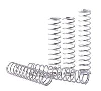 JIEYUZYUO 10 Pcs Sp1.4X15Mm Compression Spring, 1.4Mm Wire Diameter, 15Mm Outer Diameter, 10-50Mm Length, Stainless Steel Compression Spring/Color/Length 25Mm