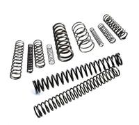 JIEYUZYUO 10Pcs Compression and Extension Springs Zinc Plated Steel Mechanical Springs for DIY Wd 0.6Mm, Od 4-12Mm,Length 10-50Mm/8Mm_0.6Mm/40Mm