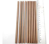 JIEYUZYUO 1Pc Copper Tungsten Round Bar W70/30Y Dia.1Mm ~ 10Mm,Length 200Mm/7Mm