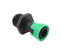 JIEYUZYUO 2-50Pcs 16Mm Garden Irrigation Hose Adapter Drip Tape Connector Collection Lawns Watepipe Joints Tube Adapters Connectors/16-1L2In Male/10Pcs