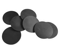 JIEYUZYUO 20 Pcs Rubber Discs Washers Thickn 3.0Mm, Shock-Absorrubber Pads Diameter 55-70Mm for Homeniture/Diameter 57Mm