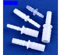JIEYUZYUO 20Pcs 4~12Mm to 2.4~9Mm Pe Plastic Pagoda Reducing Direct Connector Aquarium Tank Air Pump Adapter Irrigation Pipe Hose Joint/10 * 8Mm Pe/20 Pieces