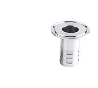 JIEYUZYUO 6/8/10/12/16/19/25/32/38/45/51-108Mm Hose Barb X 0.5" 1" 1.5" 2" Tri Clamp Sus 304 Sanitary Fitting Homebrew/Color/57Mm * Ferrule 77.5