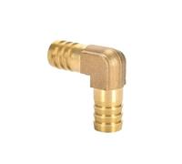 JIEYUZYUO Brass Fitting Copper Pagoda Connector Pipe Fittings,2 3 4 Way Straight L Tee Y 4/6/8/10/12/16/19Mm for Gas Water Tube/Elbow/8Mm