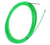 JIEYUZYUO Electrical Wire 4Mm 5M-50M Electrical Cable Puller, Fiberglass Cable Push Pullers, Duct Snake Rodder Fish Tape, Wire Draw Aid Tool/10M/ Size