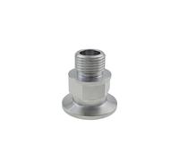 JIEYUZYUO Kf16 Kf25 Vacuum to G1/8" 1/4" 3/8" 1/2" 1" Bspp Male Thread Stainless Steel Flange Pipe Hex Pipe Fitting/G Thread/Kf16_1/8"
