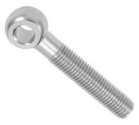 JIEYUZYUO Lifting Eye Bolt,Ss 304 Shoulderhinery Lifting Screws Silver Teyebolts Hardware Tools M20,for Home Renovation/Color/M20*250Mm
