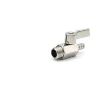 JIEYUZYUO Mini Ball Valve Ss 304 Sanitary 8/10/12Mm Hose Barb 1/8 1/4 1/2 3/8" Bsp Male Female Threaded 2 Way Ball Valve/8Mm_Male/1/8"