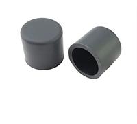 JIEYUZYUO Silicrubber Round End Caps Pipe Cover Black 2.8-24.7Mm Rubber Female Caps Round Tube Insert Stoppers 5/10/2Pcs/5 Pcs/a 22.7Mm