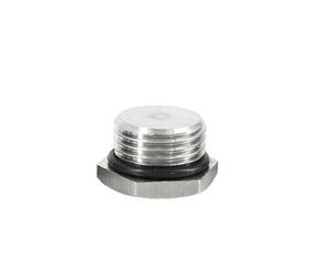 JIEYUZYUO Ts-Screw, 1Pc Nptt Metric Male Thread Ss 304 Hex End Cap Outer Hexagon Solid Plug with O-Oil Water Pipe Fitting/Color/M18*1.5
