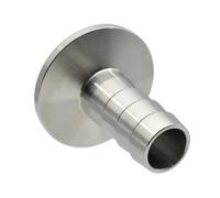 JIEYUZYUO Vacuum Hose Barb Joint Stainless Steel 304Kf10 Kf16 Kf25 Kf40 Kf50 Vacuum Kf Three Clip Flange Adapter Connector Joint/Color/Kf50-50Mm