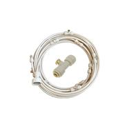 JIEYUZYUO Water Misting Cooling System Kit Summer Sprinkler Brass Nozzle Outdoor Garden Greenhouse Park Plants Spray Hose/Brass 12M/ Size