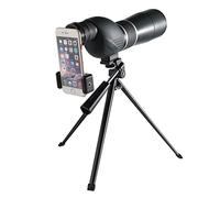 JIEZM 20-60x60 Zoom Monoculars Watching Bird Astronomical Telescope Hunting Camping Equipment Binoculars Long Range With Clip