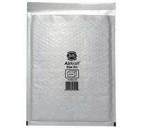 Jiffy Airkraft Bag Bubble-Lined Peel and Seal Size 4 240x320mm White Ref JL-AMP-4-10 [Pack 10]+ Free finchley Refill Pen (2)