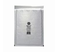 Jiffy Airkraft Bag Bubble-lined Size 5 Peel and Seal 260x345mm White Ref JL-AMP-5-10 [Pack 10]+ free finchley refill pen (1)