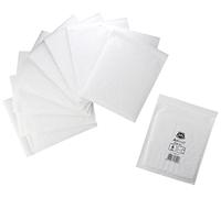 Jiffy Airkraft Postal Bags Bubble-lined Peel and Seal No.2 White 205x245mm Ref JL-AMP-2-10 [Pack of 10]
