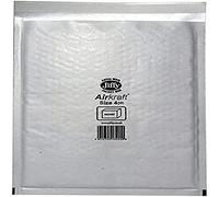Jiffy Airkraft Postal Bags Bubble-lined Peel and Seal No.4 White 240x320mm Ref JL-AMP-4-10 [Pack of 10]