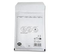 Jiffy Bubble Mailers Bag Padded Envelopes - Bubble Lined Wrap Polymailer Bags - Jiffy Ocean Green Uncoated White (100, 170 x 225)