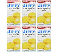 Jiffy Corn Muffin Mix - Make Corn Bread Quick and Easy, 240 g (6-Pack)