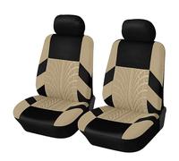 Jifuphav Car Seat Protectors Customized Four Seasons Universal Polyester Full Set Car Seat Covers Car Seat Cover(SN-1701-4PC-BG)