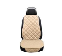 Jifuphav Car Seat Protectors Thickened Winter Car Seat Cushion Plush Three Piece Set, Half Pack, Seven, Single, Warm And Anti Slip In Car Seat Cover(Beige)