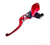 Jifuphav Motorcycle Handlebar Clutch Brake Lever 14mm Piston Lever Adjustable Handle Hydraulic Clutch Brake Pump Master Cylinder Motorcycle Racing Universal(Left)