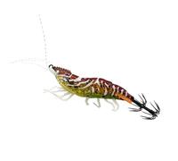 Jig Baits for Saltwater Squid - Artificial Glow in the Dark - Shrimp Shaped Hooks | For Outdoor Rivers Lakes Ponds Holidays Family Night Morning
