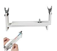 Jig Bracelet Maker, U-shape Adjustable Clear Scale Portable DIY Hand Knitting Rope Bracelet Maker with 2 Clips Braiding Crafting Tool for Wristband Bracelet Necklacee, Rope Bracelet Maker