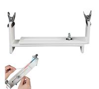 Jig Bracelet Maker U-Shape Adjustable Clear Scale Portable DIY Hand Knitting Rope Bracelet Maker with 2 Clips Braiding Crafting Tool for Wristband Bracelet Necklacee, Jig Bracelet Maker
