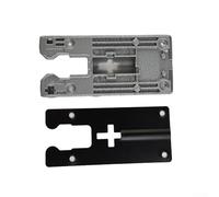 Jig Saw Base Plate for 4304, Compatible with Jigsaw Floor Set, Aluminum and Iron Replacement Accessory, Black + Silver