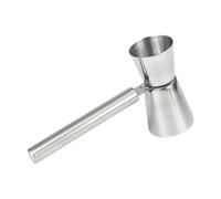 Jigger Made of Stainless Steel, Double Jigger for Spirits with Measuring Scale, Accessories for Mixing and Measuring Drinks for Household, Barbecue Party, Picnic, Beginners