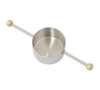 Jigger Spirit Measure, 30ml Stainless Steel Cocktail Measuring Cup, Flat Bottom Cocktail Jigger with Handle, Easy Clean Shot Measures for Spirits Home Bar Restaurant Use