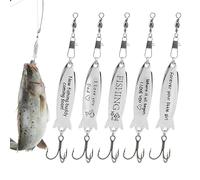 Jigging Baits - Artificial Baits Iron Plate, Complete Set with High Realistic Reflection for Beginners Rivers Rivers Lakes