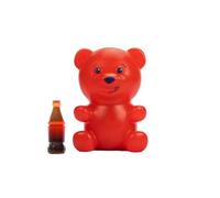 Jiggly Pets Gummymals Red Interactive super squishy gummy bear style pet with over 20 plus sounds and reactions For Children aged 4+