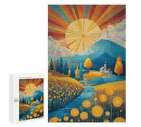 Jigsaw 1000 PCS Autumnal Serenity Landscape Puzzle For Teenagers Enhance Memory Train Your Brain And Hands Addictive Toys to Cultivate Patience 1000 PCS