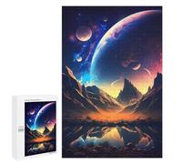 Jigsaw 1000 PCS for Adults Dawn Of Celestial Adult Jigsaw Puzzle Fun Games Analysis And Logic Unique Birthday And Gifts 1000 PCS