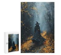 `jigsaw 1000 PCS for Adults Enchanted Forest Pathway Jigsaws for Adults Puzzle Stress Reliever Challenging To Complete Stress Reduction Gifts 1000 PCS