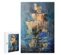 Jigsaw 1000 PCS for Adults Ghost Ship 2 Jigsaw Puzzle Brain Teaser Game Difficult Hard Deal As Gifts for The Whole Family 1000 PCS